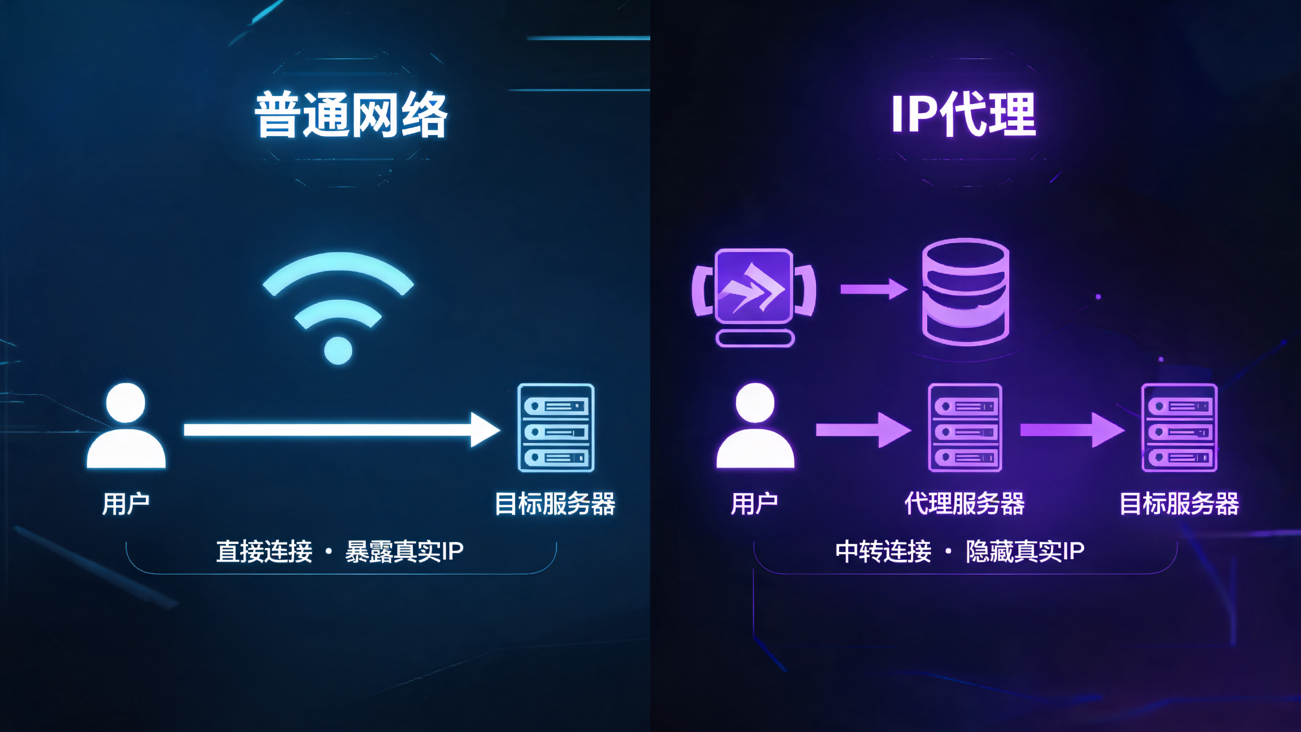 IP代理和普通网络有啥区别?配图